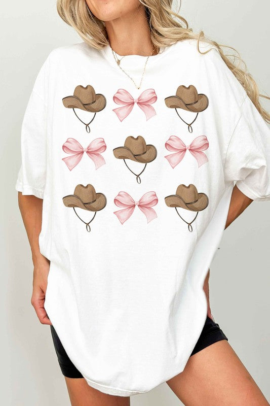 COWGIRL COQUETTE OVERSIZED GRAPHIC TEE